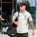 Voetbalcontext bij Real Madrid op het trainingscomplex.