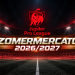 Header voor de zomermercato JPL 2026/2027