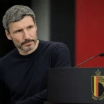 Mark van Bommel tijdens een rustig mediamoment over de selectie van de Rode Duivels.