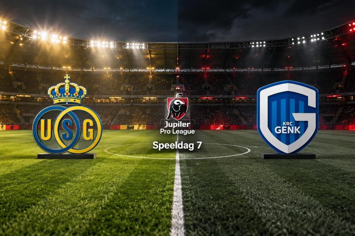 Union blijft leider na Speeldag 7, terwijl Genk na de 3–0-nederlaag terrein verliest.