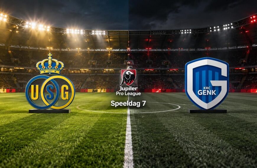 Union blijft leider na Speeldag 7, terwijl Genk na de 3–0-nederlaag terrein verliest.