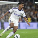 Tawfik Bentayeb van Anderlecht tijdens een moment op het voetbalveld.
