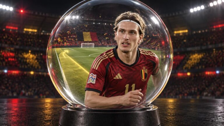 Mika Godts in een glazen bol als mogelijke vaste linksbuiten van de Rode Duivels