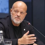 Bart Verhaeghe tijdens een EFC-bijeenkomst in Kopenhagen.