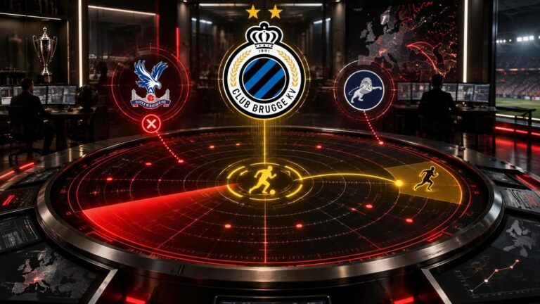 Club Brugge volgt Carlos Forbs als centraal flankprofiel op een futuristische transferradar.